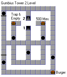 Corona Tower level 2 map