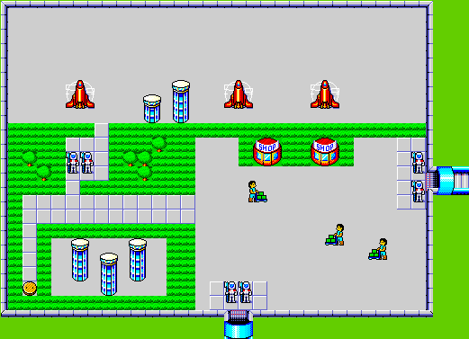 Map of Spaceport Palma