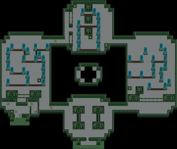 Map of Biosystems Lab Floor 1