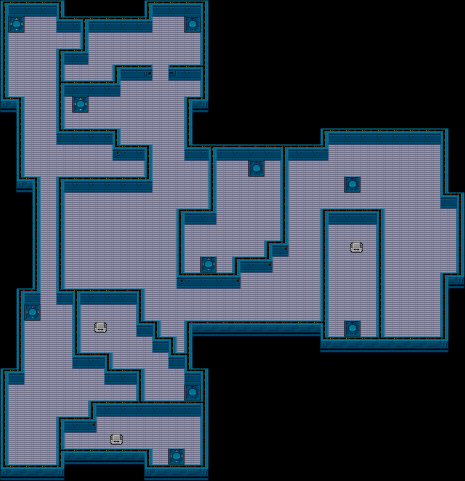 Map of Blue Dam Floor 3