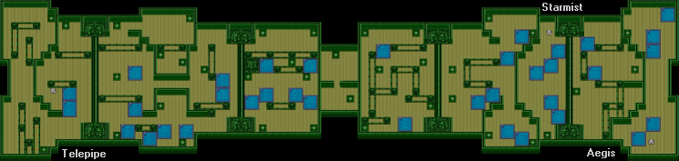 Map of Green Dam Floor 1