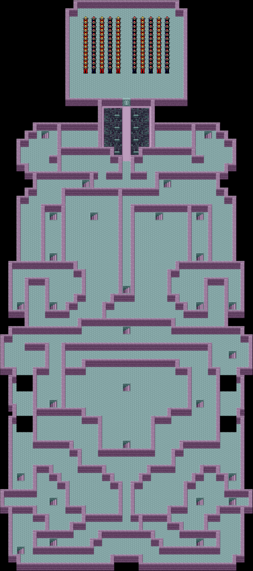 Map of Noah Spaceship Floor 2