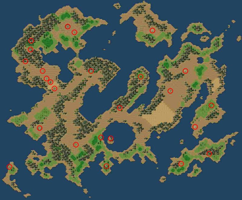 Map of Motavia