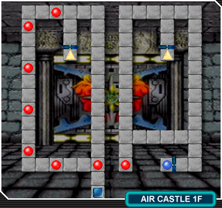 Air Castle floor 1 map