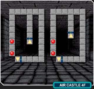 Air Castle floor 4 map