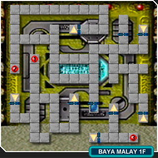 Baya Malay Tower floor 1 map
