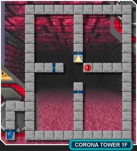 Corona Tower floor 1 map