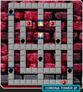 Corona Tower floor 2 map