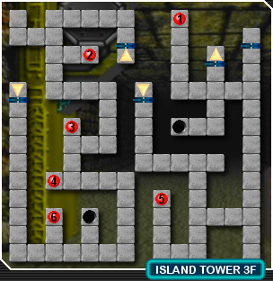 Abion Tower floor 3 map
