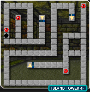 Abion Tower floor 4 map