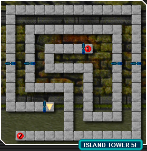 Abion Tower floor 5 map