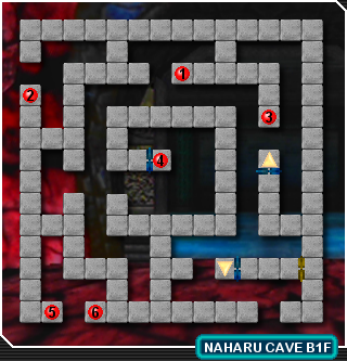 Mahal Cave level 2 map