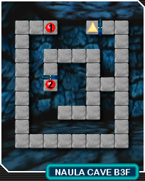 Naula Cave B3 map