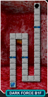 Paseo Palace Dungeon basement 1 map