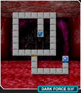 Paseo Palace Dungeon basement 3 map