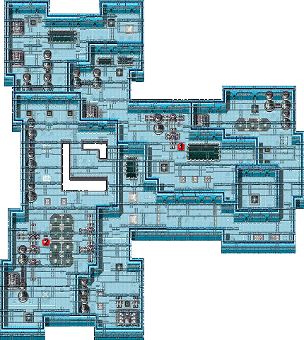 Map of Blue Dam floor 5