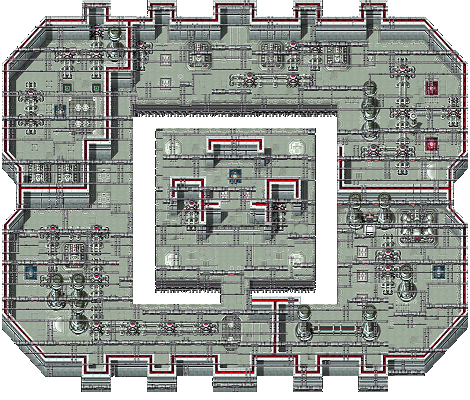 Map of Control Tower floor 2