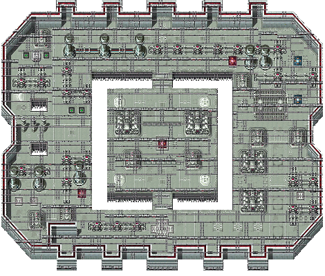Map of Control Tower floor 3