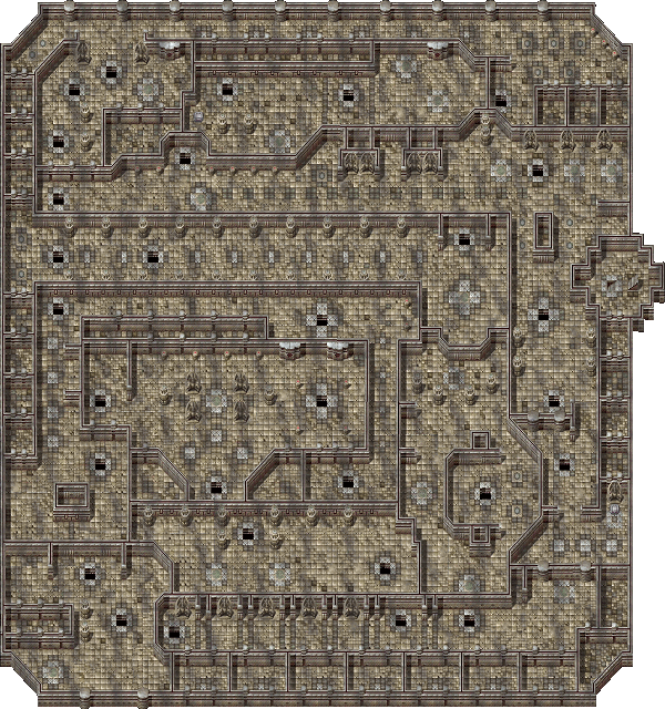 Map of Ikuto basement 5
