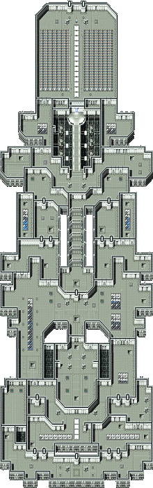 Map of Noah Spaceship floor 2