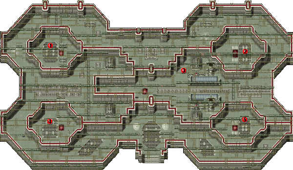 Map of Shure floor 1
