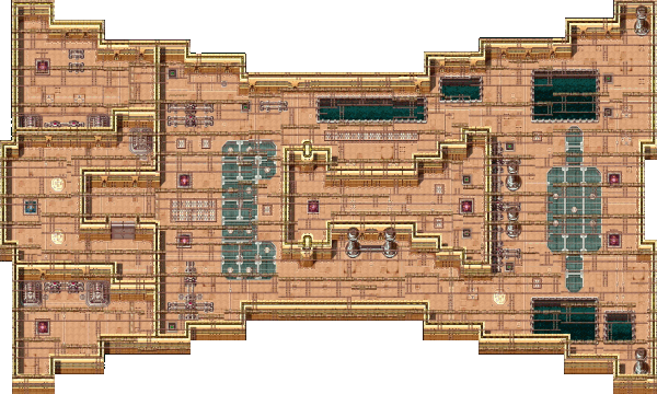 Map of Yellow Dam floor 1