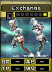 The Exchange CARD costs 1 attack point to set.